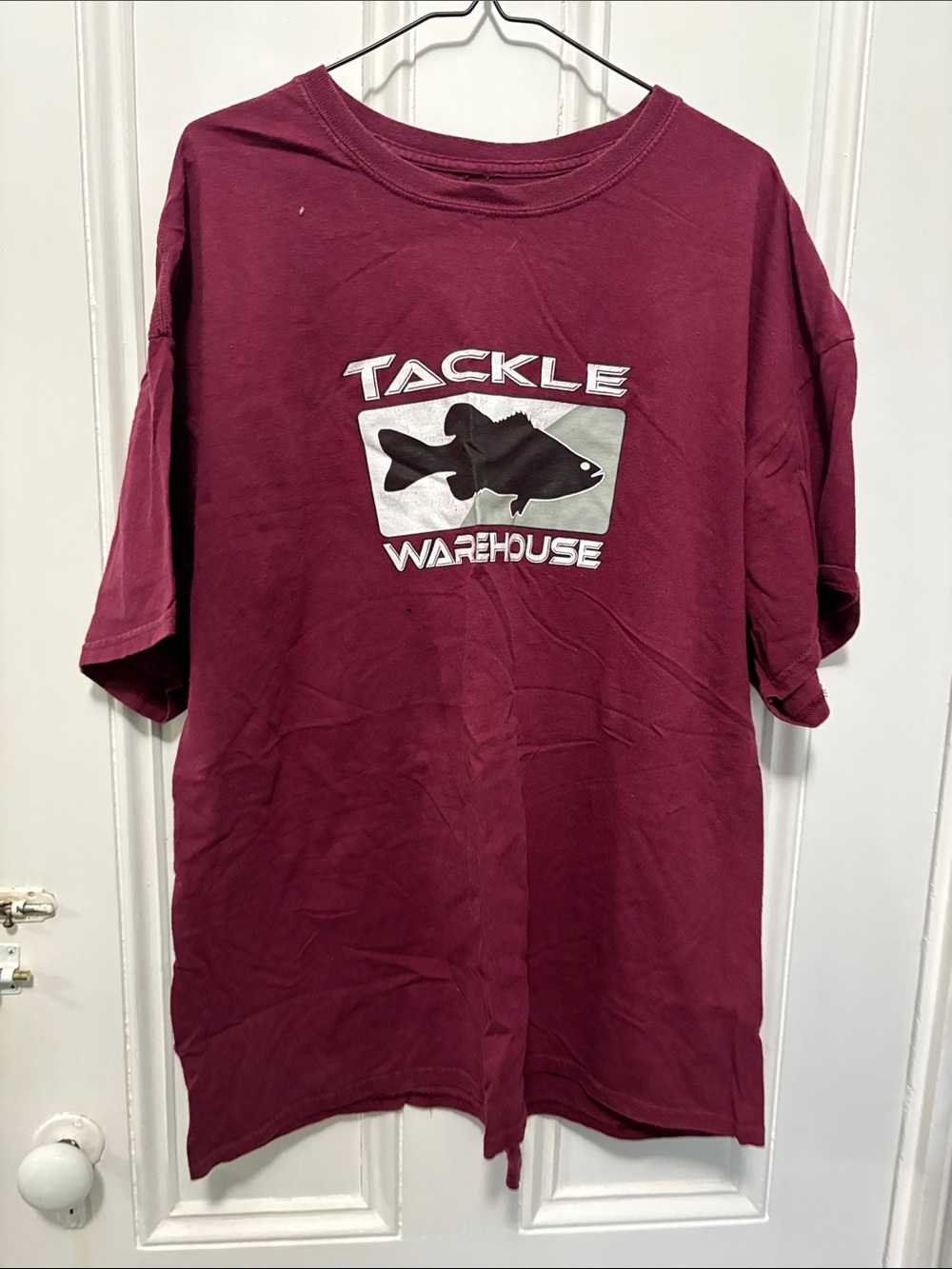 Warehouse Men's Maroon Graphic Tee